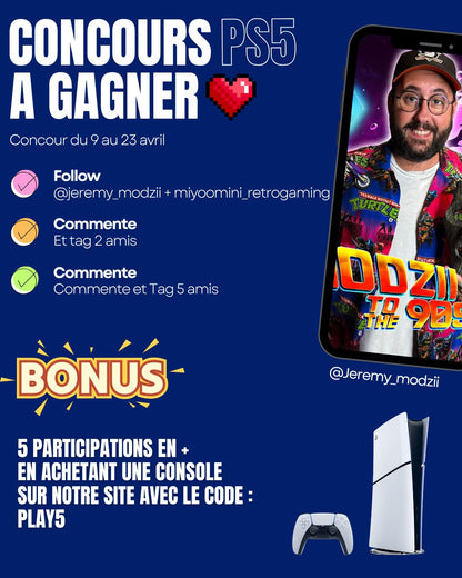 Console Rétrogaming R36S (21000 jeux inclus + 1 an de garantie ❤️)