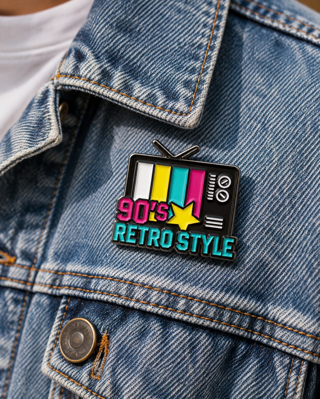 Pack 4 Pin's Vintage 90's