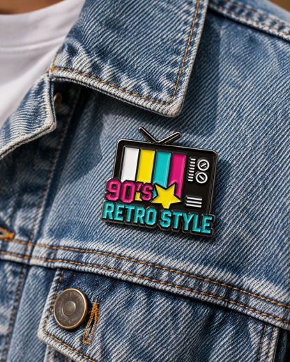 Pack 4 Pin's Vintage 90's